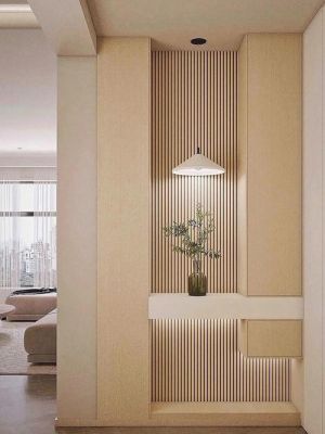 悬浮玄关隔断怎么固定？玄关隔断设计