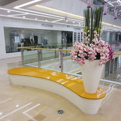商场休息区一般需要放置什么物品？休息区座椅设计说明