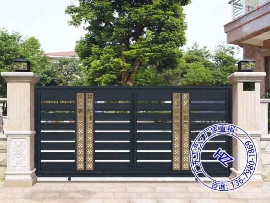 农村大门口斜坡怎样开院门？院门安全设计