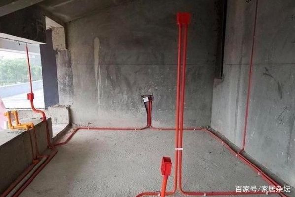 现在楼房墙体为什么有管子？楼房墙体线管设计图片