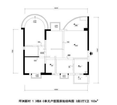 请帮忙看看A/B/C哪个户型做好，分别优缺点是什么？公共场所设计户型