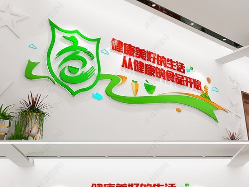 营养与健康标题字体？关于健康展厅设计说明