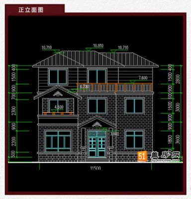 120平方三层要多少砖？农村自建房设计图三层120平方