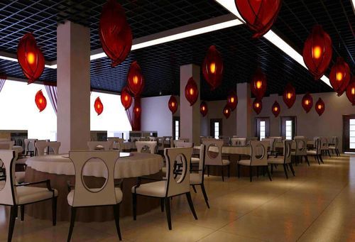 要开100平米的饭店，餐厅，装修费用需要多少？平房饭店设计效果图