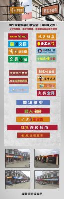 各类商店招牌的语言特点？商店广告牌的设计