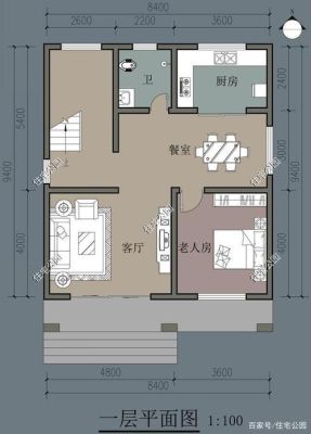 农村自建房，房间宽4米，进深3、5米，窗应该开多大好？4 7卧室怎么设计