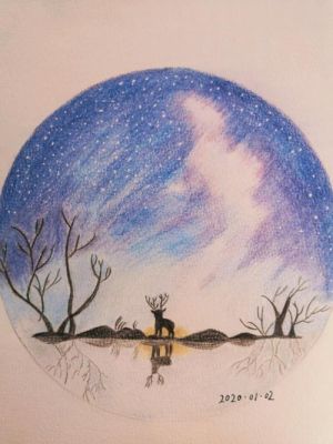 0基础彩铅画？彩铅画设计图