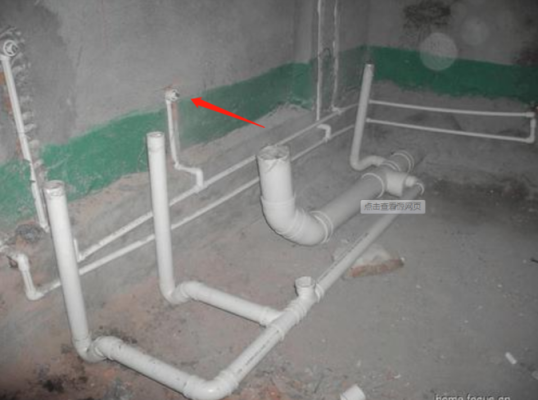 马桶后排水预留尺寸？厕所给排水设计图