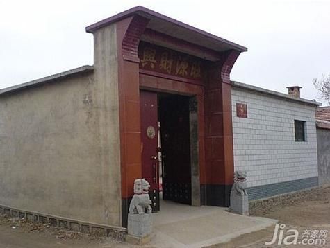 一座房前后院开两个门好吗？大门内二门的设计图