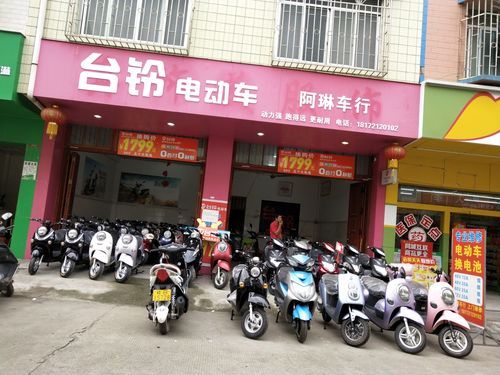 一间门面店是如何摆放电动车的？电动车门面设计图