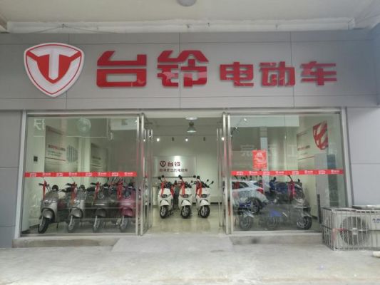 一间门面店是如何摆放电动车的？电动车门面设计图