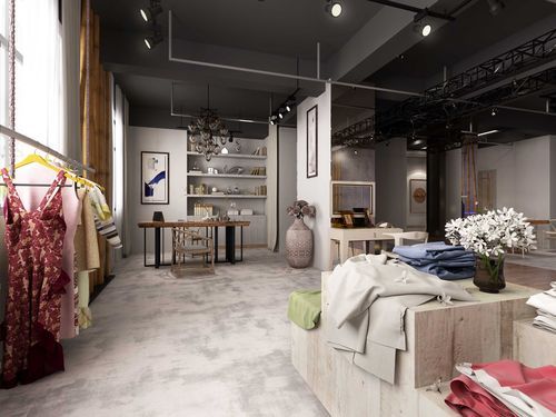 服装店面墙怎么装修？工业风服装店设计鉴赏