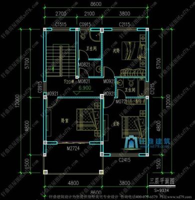 10×8.5是多少寸？农村建房10 8.5米设计图