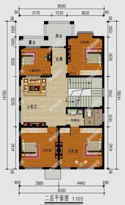10×8.5是多少寸？农村建房10 8.5米设计图