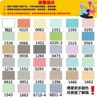 乳胶漆调色配方是什么？乳胶漆如何调色？乳胶漆配方设计思路