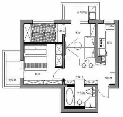 55立方等于多少平方？使用面积55平方设计图