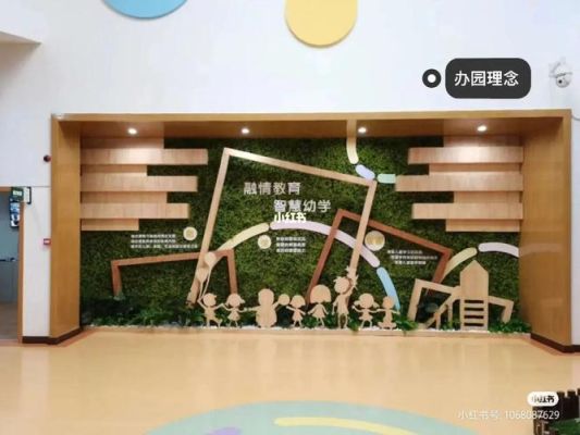 幼儿园的大厅墙面应该用哪些颜色？幼儿园展览墙面设计图
