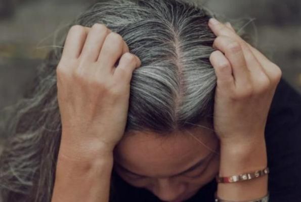 两鬓白发多适合发型？扎版设计