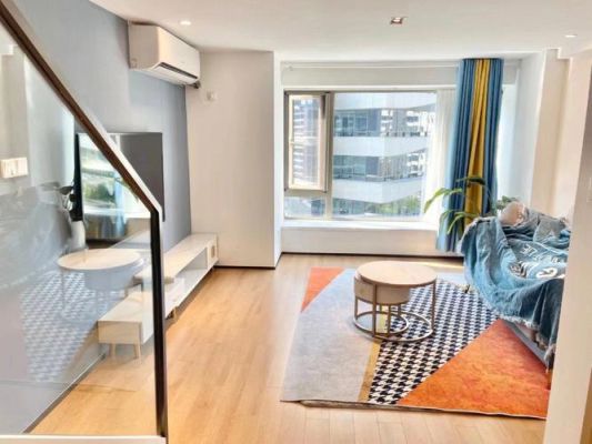 55平loft实际使用面积？自建房一层55方设计