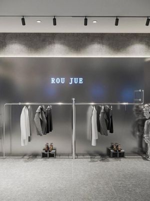 服装店展示架一般摆放什么？服装店展示区设计