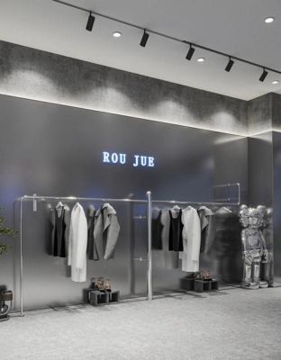 服装店展示架一般摆放什么？服装店展示区设计