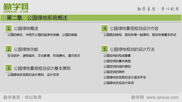 关于附属绿地及其规划有哪些原则？公园绿地设计要点