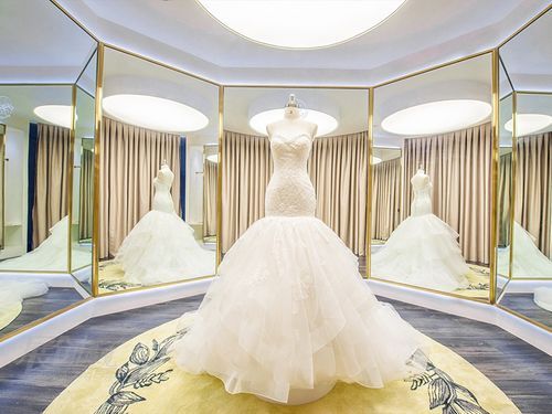 婚纱礼服馆怎么运营？婚博会设计概念
