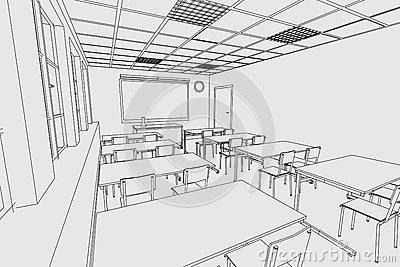 学生的画怎么贴在教室才好看？教室设计手绘图片大全