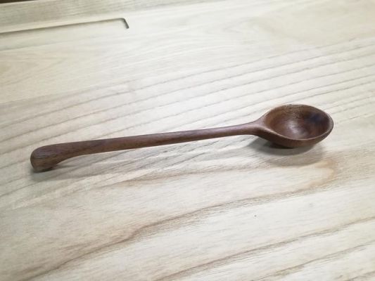 柘木汤勺的优缺点？木勺子设计图