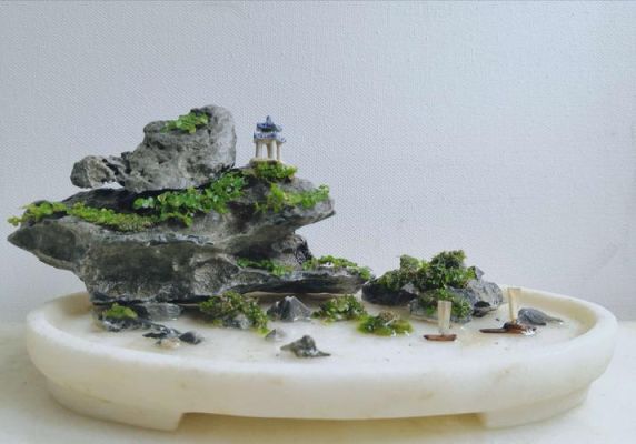 盆景造型基本方法？山水盘景设计