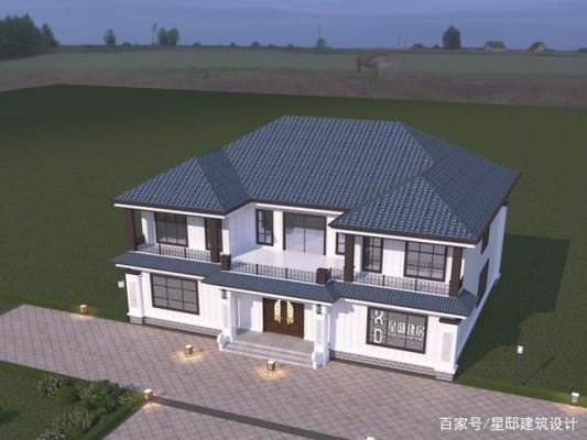 中式屋顶大概多高？中式小楼楼顶设计图