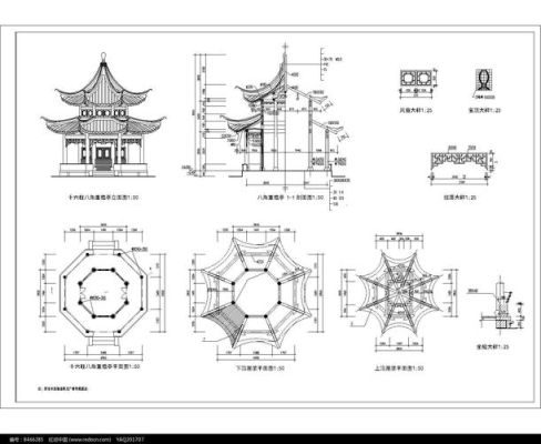 普陀山八角亭上的字是什么？古建八角亭的设计