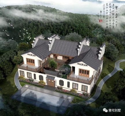 中式合院取名？徽派院子设计图