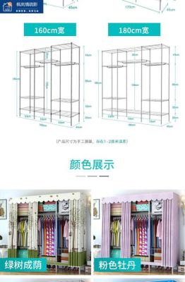 钢架衣柜应该配什么柜门？家装衣橱结构设计图片