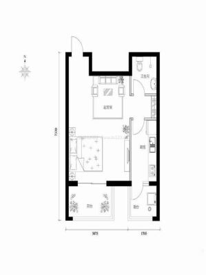 建筑面积56平米居住面积应该多大？56平方房屋设计