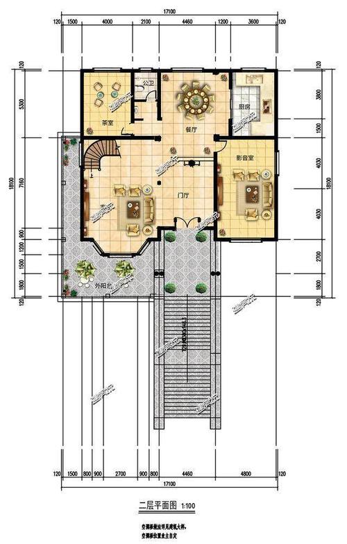 我有四分地260平方我想盖房子能盖1000平方吗？260平两层别墅cad设计图
