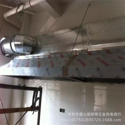 厨房高温排烟风机墙体出口怎么做？厨房烟道墙体外如何设计