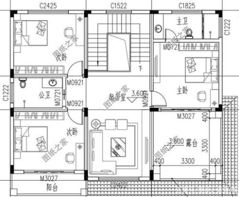 在农村建个二层面积120平米的房子需要多少钢筋和水泥？建120平方房设计图