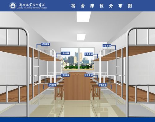 宿舍床铺怎么排号？普通宿舍床设计