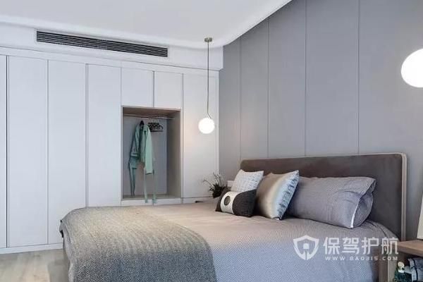 带内卫的卧室怎么做衣柜？卧室设计 衣柜