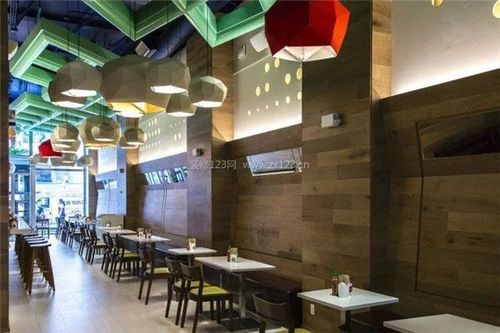 餐饮店特别热怎么降温？小餐馆设计立面效果图