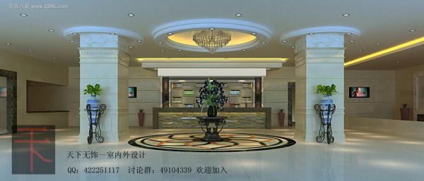 酒店大厅写什么字好？创意酒店大厅装修设计