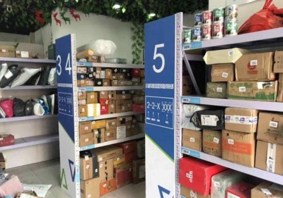 菜鸟驿站怎么摆放方便？（手机摆放点设计图片）