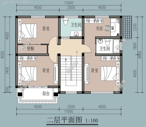 农村别墅阳台尺寸标准？（宽阳台别墅设计图二屋）