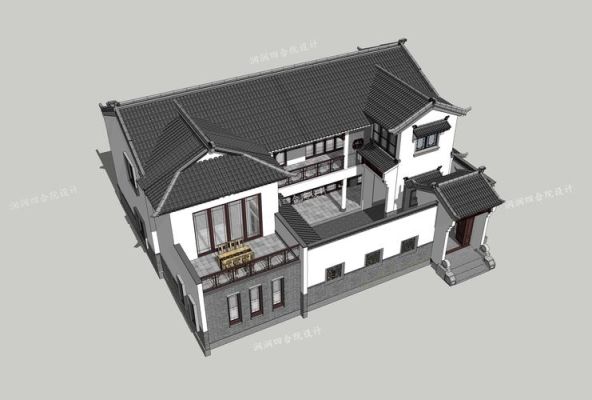 14×23米的四合院布局？（四合院设计概念案例）