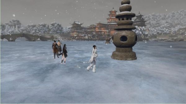 逆水寒杭州冰面怎么滑冰？（室外滑冰设计图）
