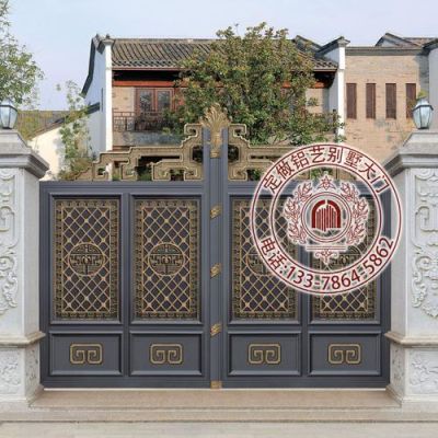 农村小院大门2.6米怎么设计？（庭院门的设计制造）