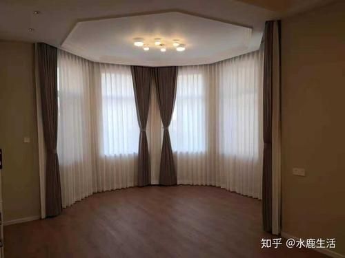 窗帘墙有圆形怎么做？（窗帘如何做图设计方案）