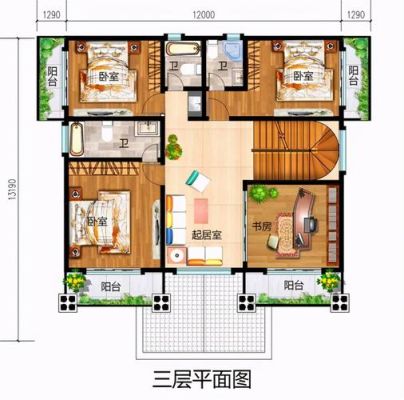 150个平方的三室两厅一厨一卫农村自建房怎么设计为好？（农村长方形设计三房）