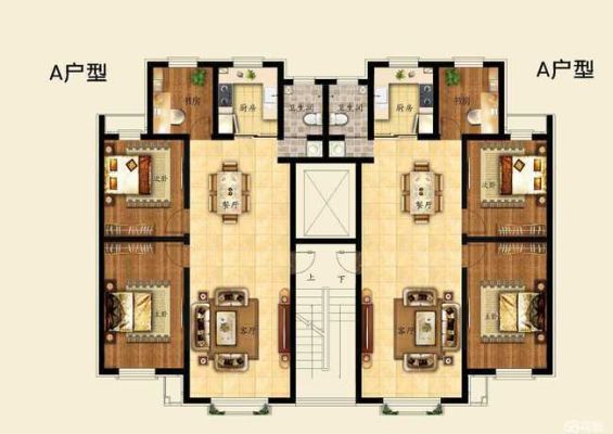 一梯两户三楼入住感受？（三层一梯二户别墅设计）